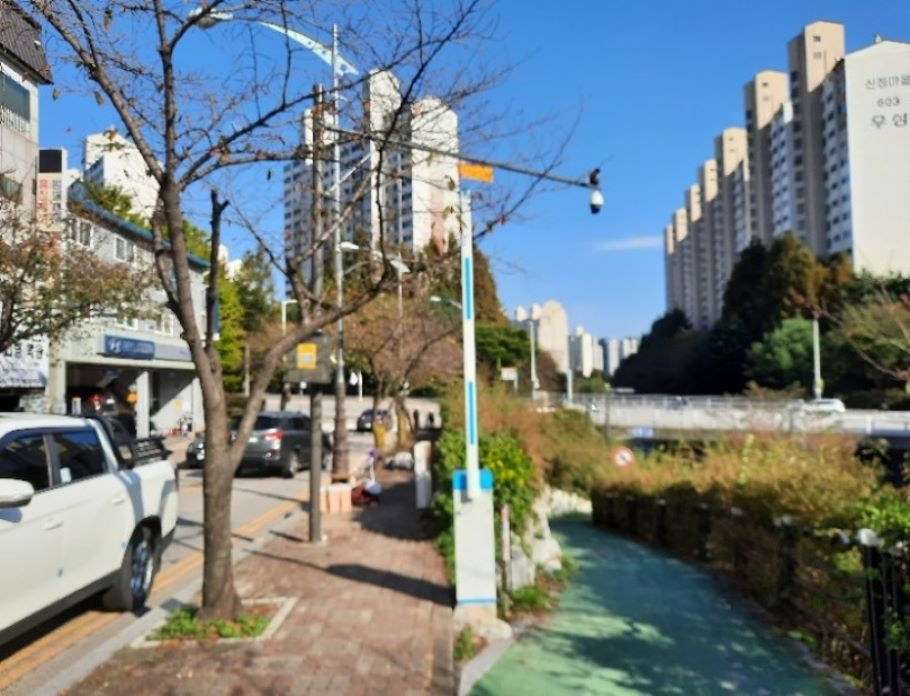 [시공사례] 경기도 용인 수지구 하천 진출입시스템